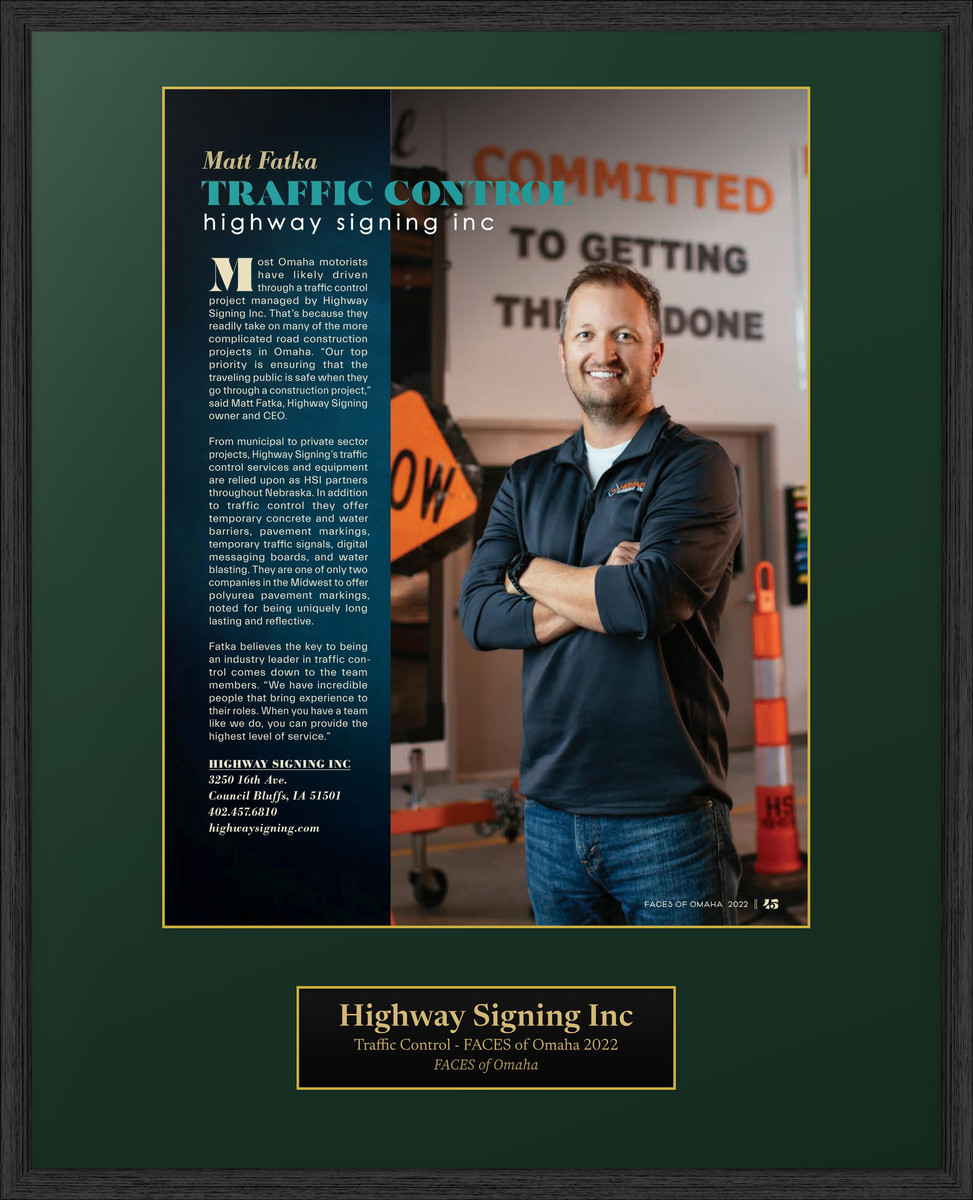 Classic Frame – magazine feature on forest green in a black wood frame